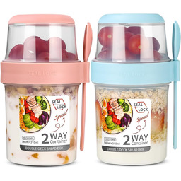 KUBKI 2 SZTUKI 310 ML 560 ML SAŁATKA