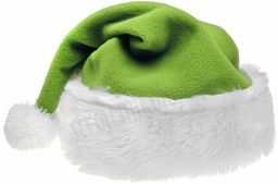 Czapka Mikołaja w kolorze awokado