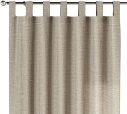 Zasłona na szelkach 1 szt., naturalny len, Linen