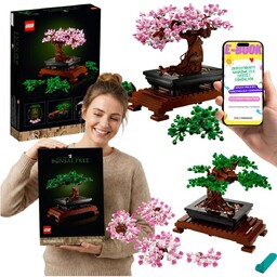 LEGO BOTANICALS 10281 Drzewko Bonsai LEGO Dekoracja