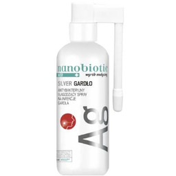 Nanobiotic Med Silver Gardło Antybakteryjny i łagodzący spray
