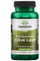 SWANSON Full Spectrum Olive Leaf 400 mg (60