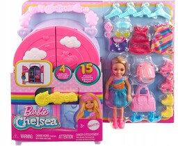 Barbie Chelsea Szafa Lalka ubranka HXN03