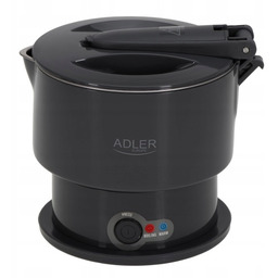 Silikonowy Czajnik Turystyczny Adler 0,6 L w Kolorze