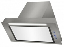 TOFLESZ Okap podszafkowy 60cm LUMINO inox, biała szyba