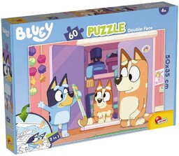Lisciani PUZZLE DWUSTRONNE 60 BLUEY