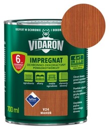 VIDARON Impregnat Ochronno-Dekoracyjny Powłokotwórczy V24 mahoń 0,7L