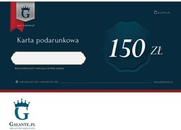 Karta podarunkowa o wartości 150 zł