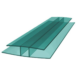 H-profil łączący 1500mm poliwęglan turkusowy 4mm