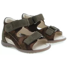 WYPRZEDAŻ EMEL MALIBU ES2435-17 sandałki ROCZKI chłopięce khaki