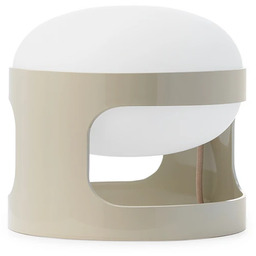 Kartell - Lampa stołowa LED KD28, szara, wysokość