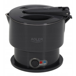 Ad 1377 Grey Czajnik silikonowy 0,6 L turystyczny