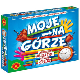 Moje na górze wersja Familijna, gra planszowa, Alexander