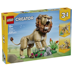 LEGO Creator 3w1 Dzikie Zwierzęta dumny Lew 31386
