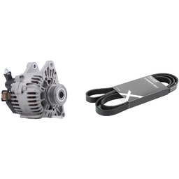 RIDEX 4G3054 Alternator Prąd ładowania alternatora: 120A, Napięcie: