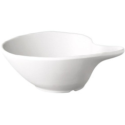 Miska owalna z melaminy 0,2L czarna I APS