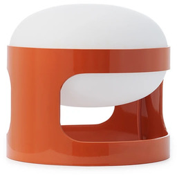 Kartell - Lampa stołowa LED KD28, pomarańczowa, wysokość
