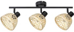 RABALUX 3135 Rattan Spot IP20 czarny mat E14