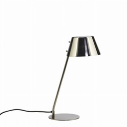 Madam Stoltz - Lampa biurkowa stołowa srebrna