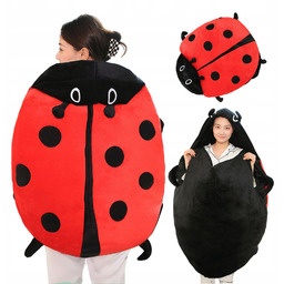 Bardzo Duży Maskotka Zabawka Poduszka Biedronka Pr