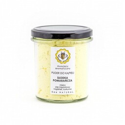 Puder do kąpieli Słodka Pomarańcza, musujący, 180 g,