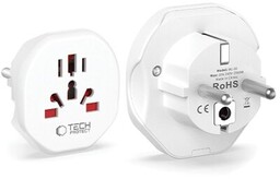 TECH-PROTECT Adapter podróżny Universal Biały