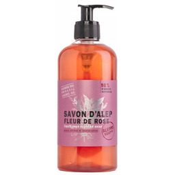 Mydło Aleppo w płynie Kwiat Róży, 500ml