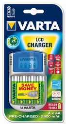 VARTA ŁADOWARKA LCD +4 AKU AA 2600 MAH