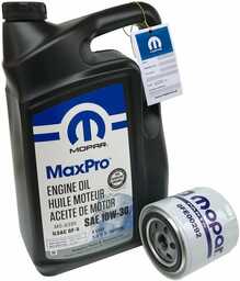 Filtr oleju + olej MOPAR MaxPro 10W30 Jeep