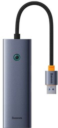 Baseus UltraJoy 4w1 B0005280A813-01 Szary Hub USB