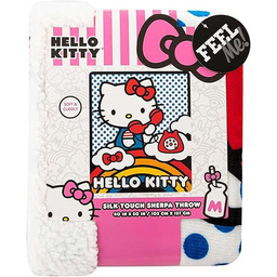 Northwest Hello Kitty Silk Touch Sherpa, narzuta, 101