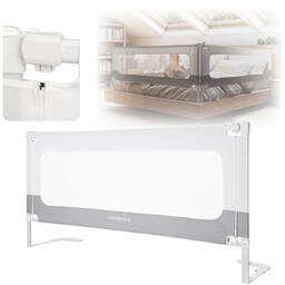 Primabobo Barierka do łóżka VELVO 200 cm, osłona