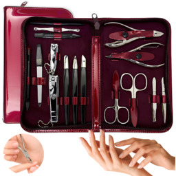 Zestaw do manicure pedicure Solingen 16 narzędzi +