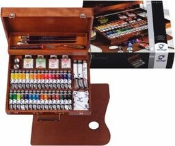Farby Olejne Superior Box Van Gogh Talens Drewniana