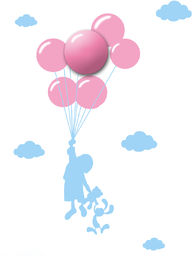 Milagro BALOONS ML142 kinkiet lampa ścienna dziecięca LED