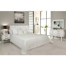 Matex Narzuta dekoracyjna 170x220 Carmen 01 kremowa pikowana