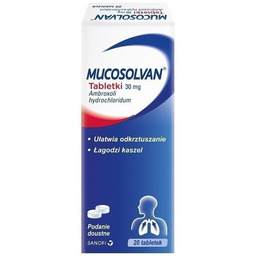 Mucosolvan Lek na kaszel mokry 30 mg tabletki