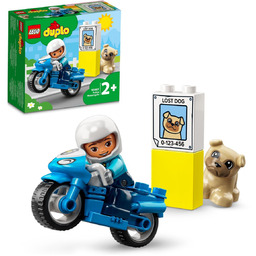 LEGO DUPLO, klocki Motocykl policyjny, 10967
