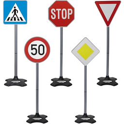 JAMARA 460257 Traffic-Set-Grand A z 5 różnymi znakami