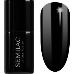 Semilac lakier hybrydowy, 7ml, 031 Black Diamond