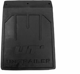 Chlapacz gumowy UNITRAILER osłona na błotnik odgięta 185/233mm