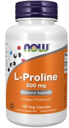 NOW Foods L-Prolina 500 mg