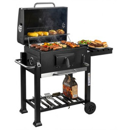 GOCKOWIAK Grill ogrodowy węglowy Vulcan Zamykany, na kółkach,