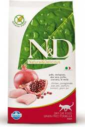 N&D Cat Adult Chicken/Pomegranate Grain-free - 10kg