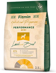 Fitmin Nutritional Programme Performance Mini Lamb & Beef