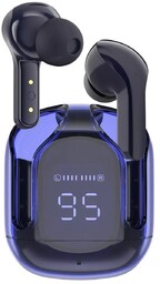 Acefast dokanałowe słuchawki bezprzewodowe TWS Bluetooth niebieski (T6