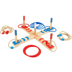 Tooky Toy Drewniana Gra Fun Serso Zręcznościowa Ring