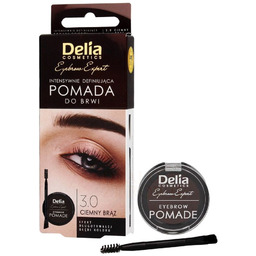 Delia Cosmetics Eyebrow Expert Pomada do brwi Ciemny