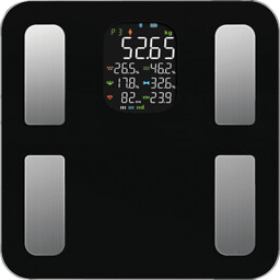 Waga łazienkowa OROMED Bluetooth Smart Czarny