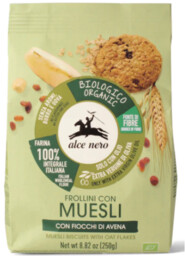 HERBATNIKI MUSLI BIO 250G ALCE NERO